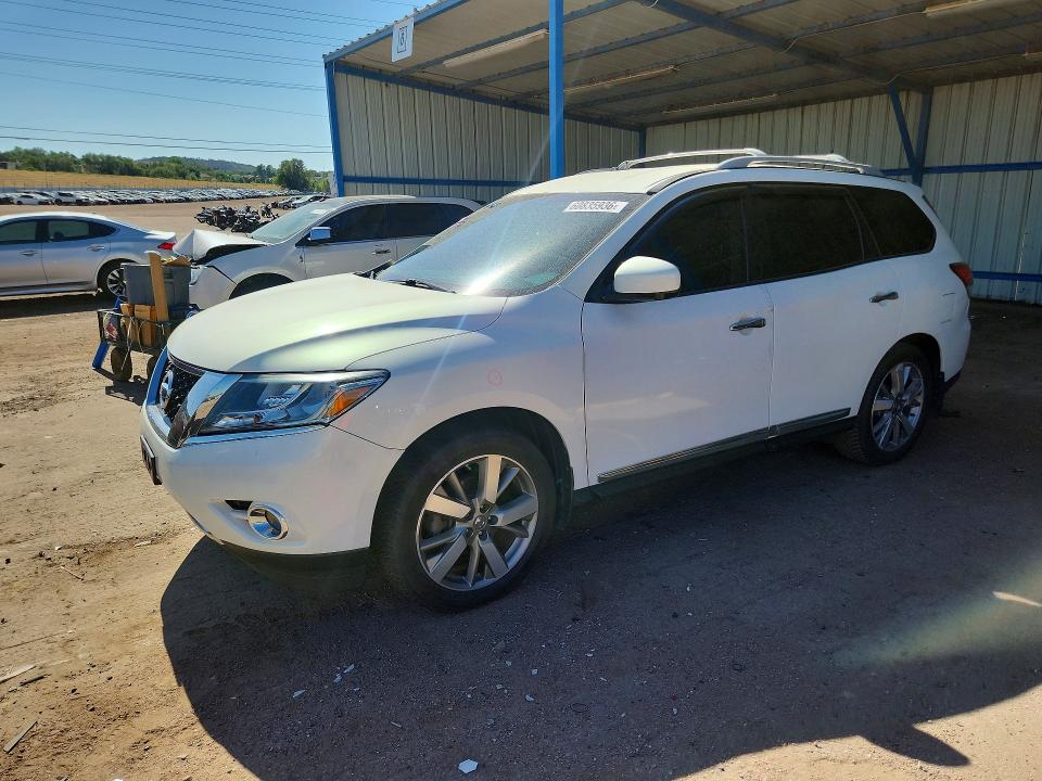 60835936 :رقم المزاد ، 5N1AR2MM3EC677340 vin ، 2014 Nissan Pathfinder مزاد بيع