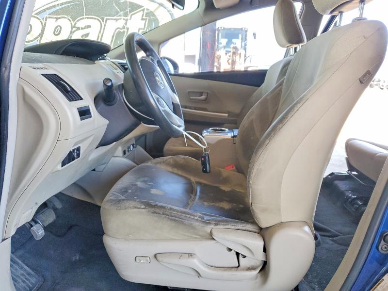 61064816 :رقم المزاد ، JTDZN3EUXC3133180 vin ، 2012 Toyota Prius V مزاد بيع