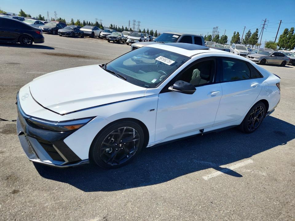 Продажа на аукционе авто 2025 Hyundai Elantra, vin: KMHLR4DFXSU950642, номер лота: 59199276