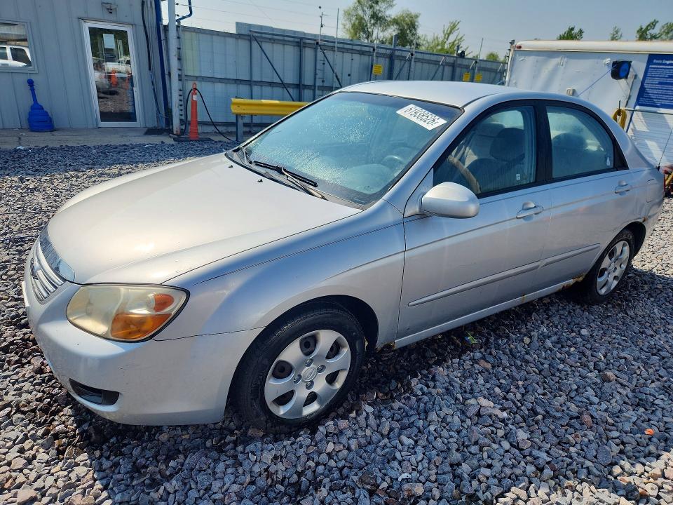 Aukcja sprzedaży 2007 Kia Spectra, vin: KNAFE121575377862, numer aukcji: 61938526