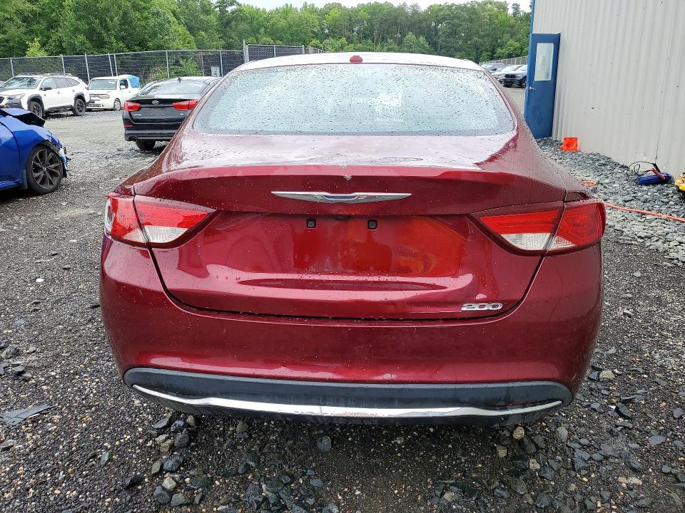 59199606 :رقم المزاد ، 1C3CCCAB2GN166611 vin ، 2016 Chrysler 200 مزاد بيع
