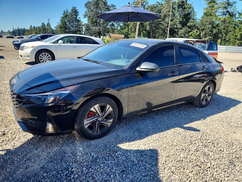 Продажа на аукционе авто 2021 Hyundai Elantra, vin: 5NPLM4AG0MH048143, номер лота: 85627055
