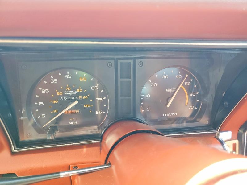 1981 Chevrolet Corvette მანქანა იყიდება აუქციონზე, vin: 1G1AY8761BS405158, აუქციონის ნომერი: 61999836