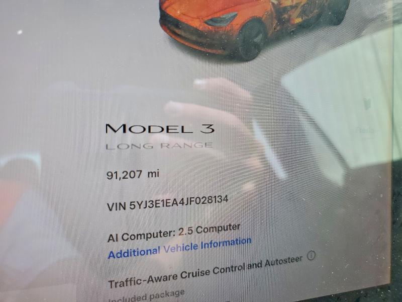 Продажа на аукционе авто 2018 Tesla Model 3, vin: 5YJ3E1EA4JF028134, номер лота: 60757826