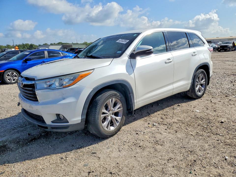Aukcja sprzedaży 2014 Toyota Highlander, vin: 5TDZKRFH9ES004636, numer aukcji: 62342056