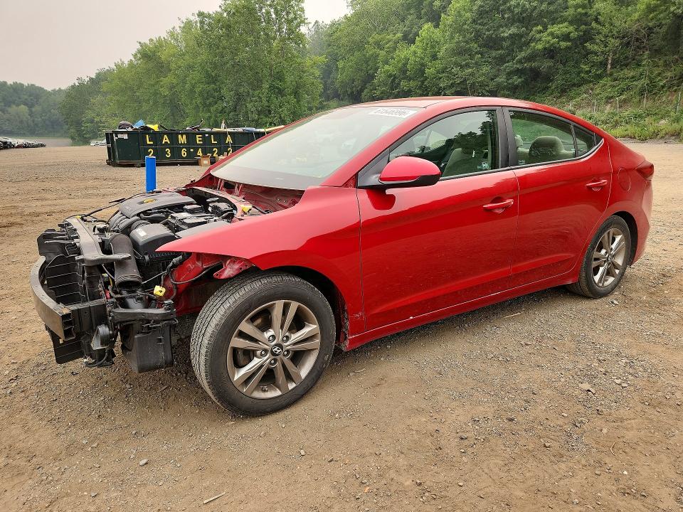 Продаж на аукціоні авто 2017 Hyundai Elantra, vin: KMHD84LF3HU076538, номер лоту: 61546996