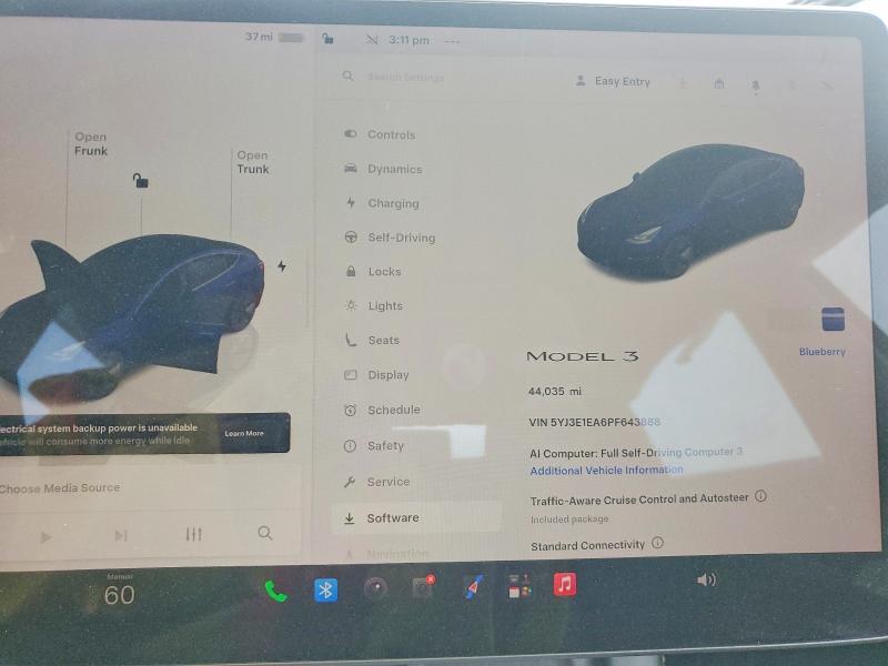 Aukcja sprzedaży 2023 Tesla Model 3, vin: 5YJ3E1EA6PF643888, numer aukcji: 59683296