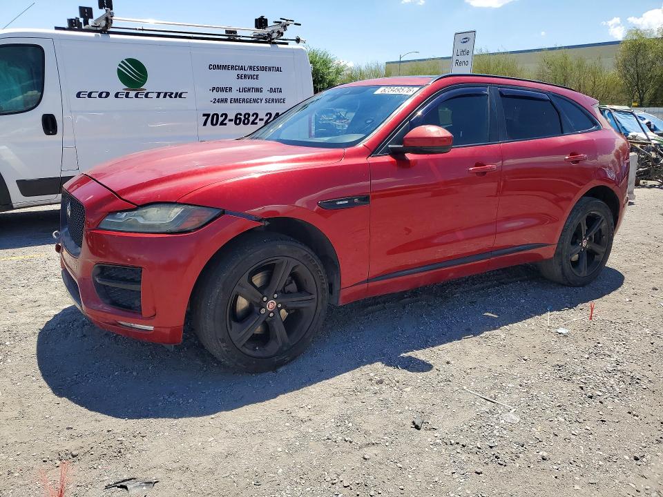 2017 Jaguar F-pace მანქანა იყიდება აუქციონზე, vin: SADCL2BV4HA887606, აუქციონის ნომერი: 62349576