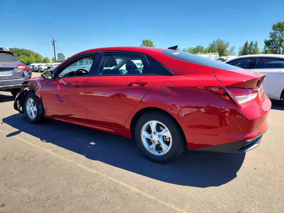60179596 :رقم المزاد ، KMHLL4AG9MU124317 vin ، 2021 Hyundai Elantra مزاد بيع