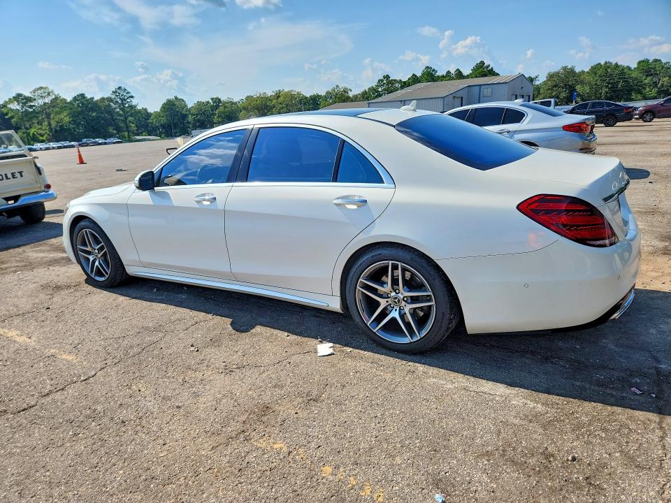 2018 Mercedes-benz S მანქანა იყიდება აუქციონზე, vin: WDDUG6GB3JA376037, აუქციონის ნომერი: 59286646
