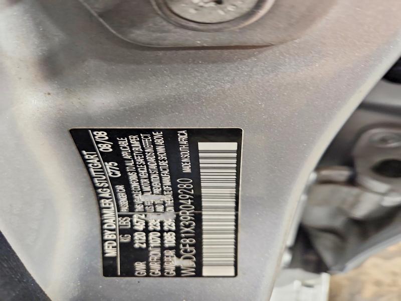 Auction sale of the 2009 Mercedes-benz C, vin: WDDGF81X39R049280, lot number: 58542556