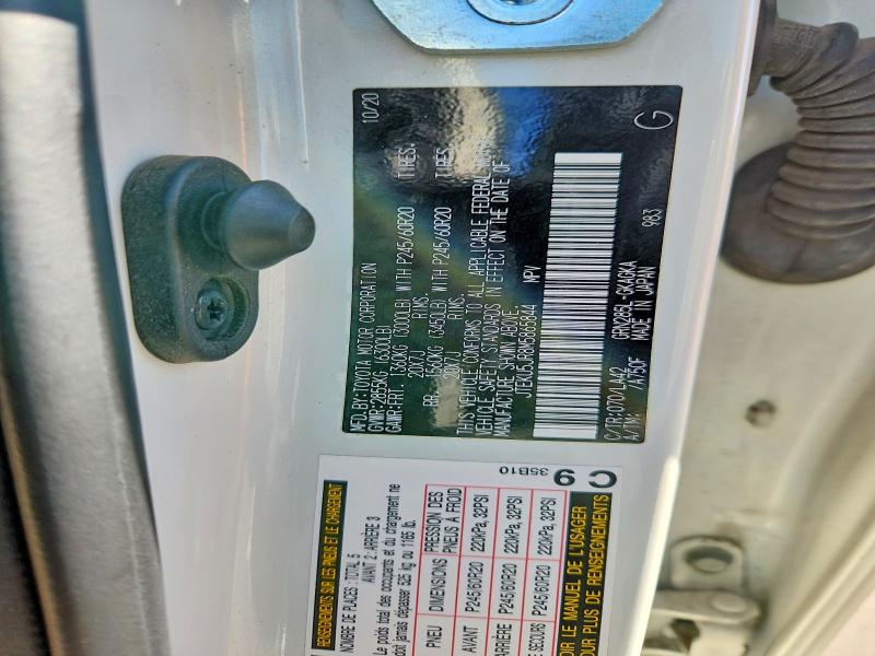 Aukcja sprzedaży 2021 Toyota 4runner, vin: JTEKU5JR8M5865844, numer aukcji: 60812356