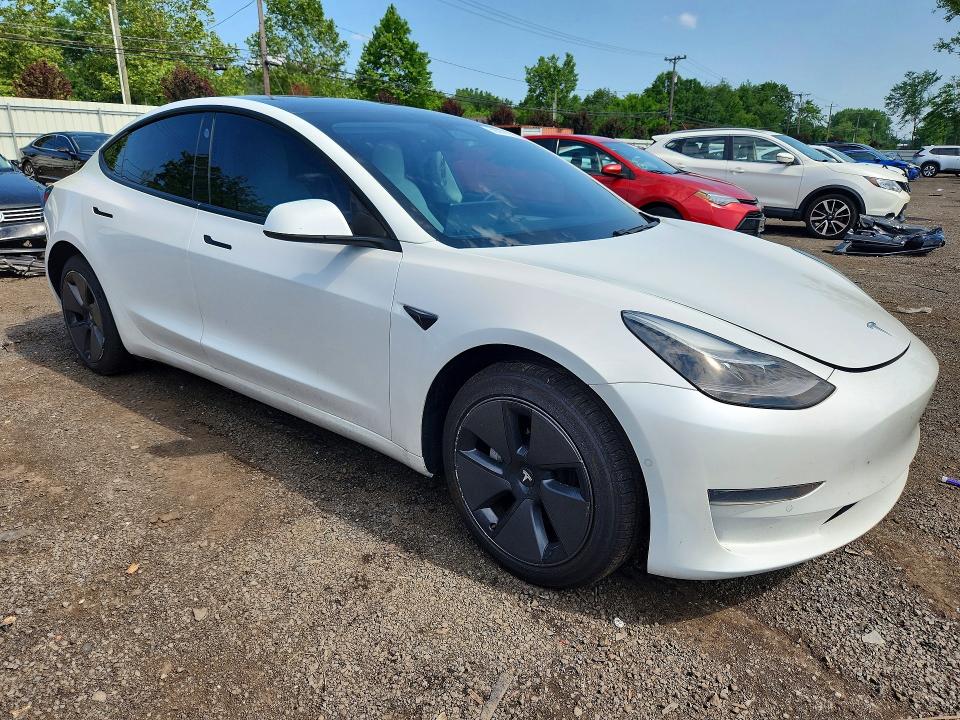 Продажа на аукционе авто 2021 Tesla Model 3, vin: 5YJ3E1EA8MF987606, номер лота: 59051016