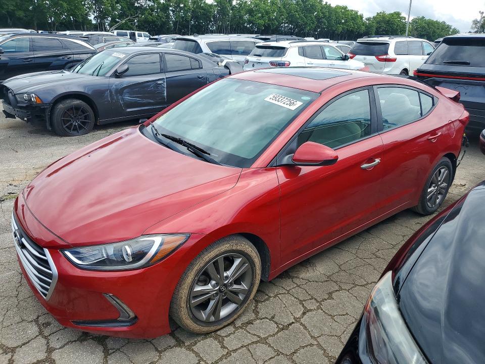 Продаж на аукціоні авто 2017 Hyundai Elantra, vin: 5NPD84LF1HH203138, номер лоту: 59337256