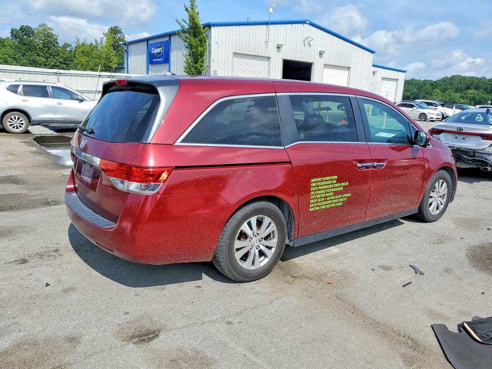 60118226 :رقم المزاد ، 5FNRL5H66EB012795 vin ، 2014 Honda Odyssey مزاد بيع