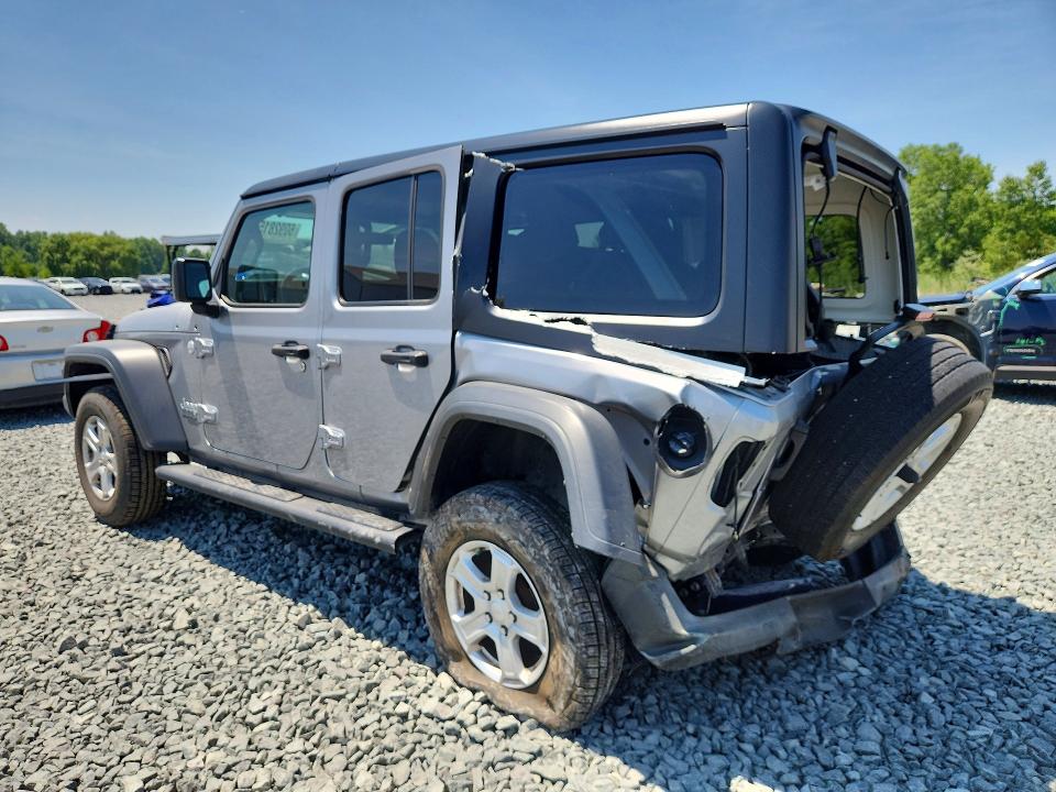 60928156 :رقم المزاد ، 1C4HJXDG1KW505478 vin ، 2019 Jeep Wrangler Unlimited مزاد بيع