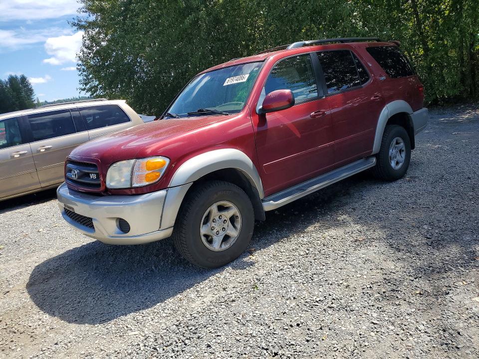 61974086 :رقم المزاد ، 5TDBT44A51S054323 vin ، 2001 Toyota Sequoia مزاد بيع
