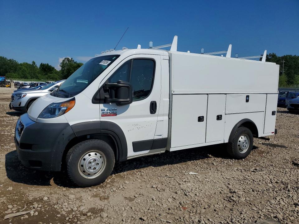 59792246 :رقم المزاد ، 3C7WRVKG1ME545406 vin ، 2021 Ram Promaster 3500 مزاد بيع