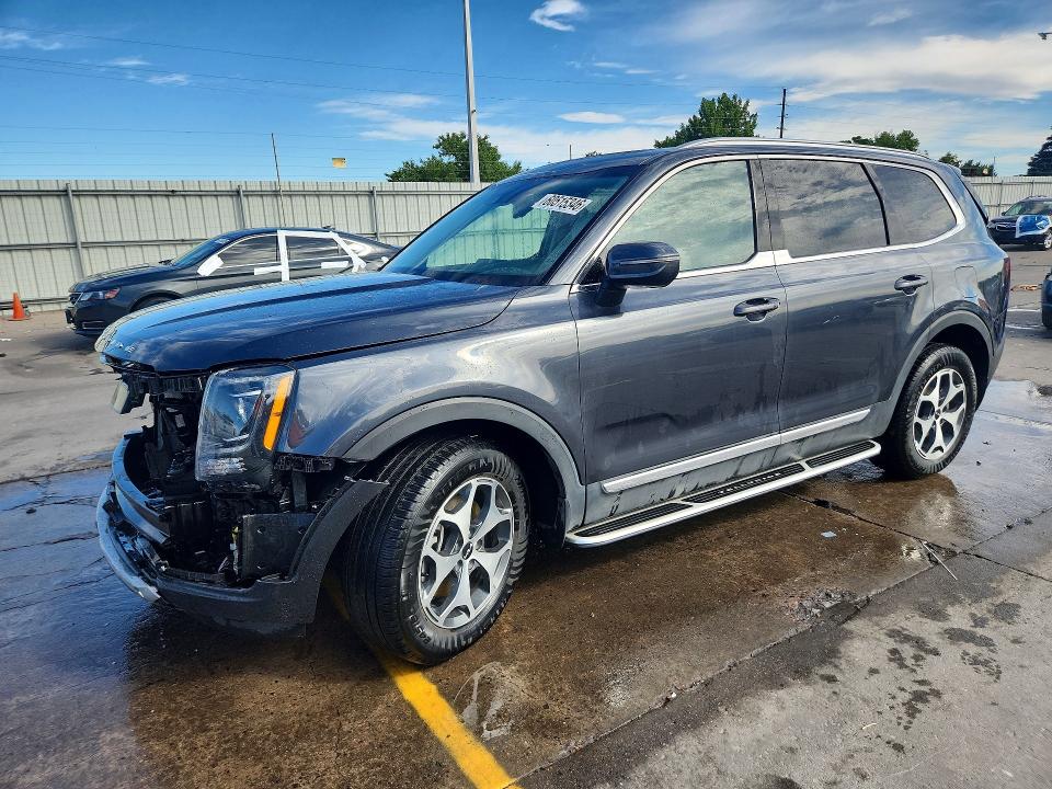 60515346 :رقم المزاد ، 5XYP3DHC2NG224304 vin ، 2022 Kia Telluride مزاد بيع