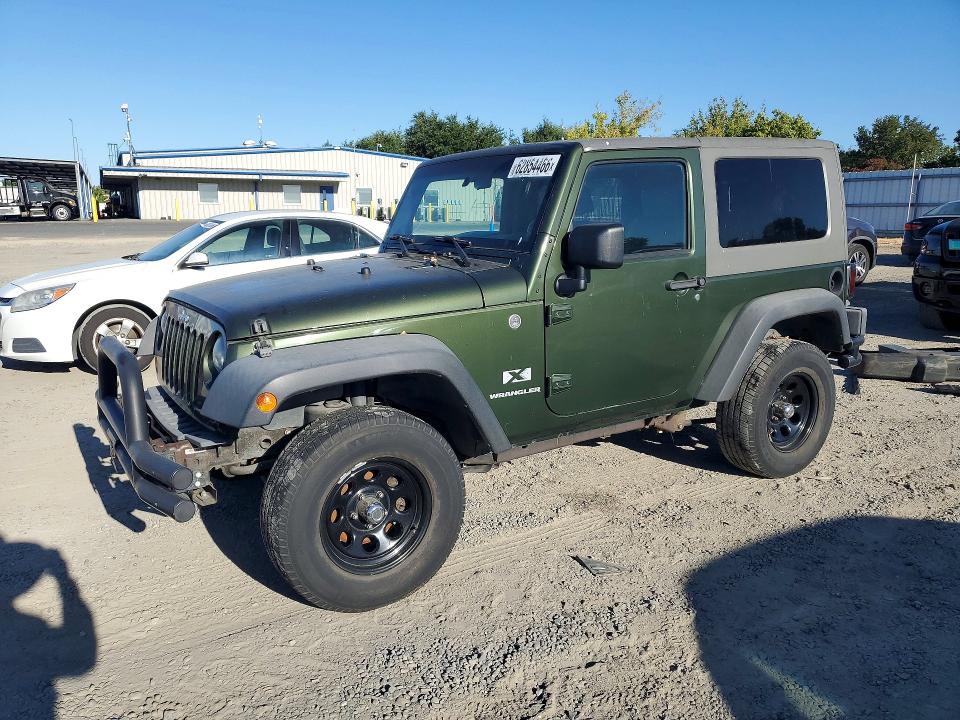 62854466 :رقم المزاد ، 1J4FA24167L153619 vin ، 2007 Jeep Wrangler مزاد بيع