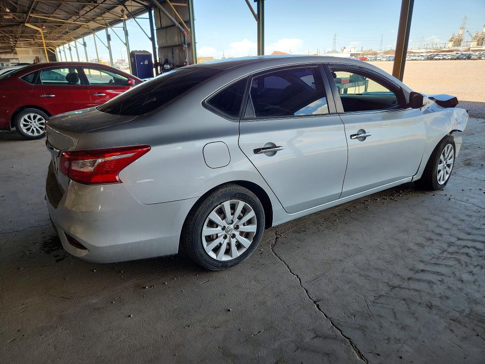 63167236 :رقم المزاد ، 3N1AB7AP7GY291358 vin ، 2016 Nissan Sentra مزاد بيع