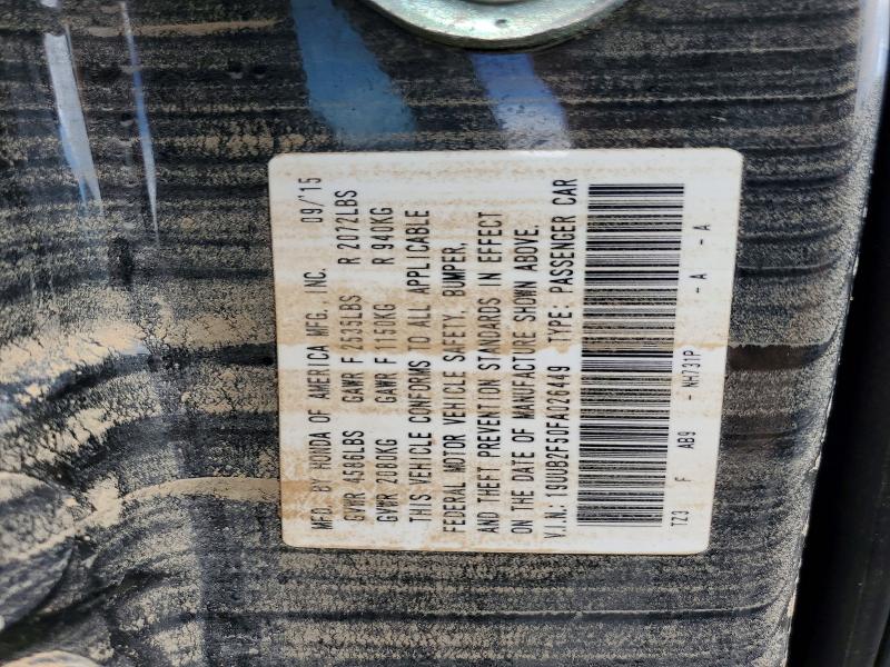 Aukcja sprzedaży 2015 Acura Tlx, vin: 19UUB2F50FA026449, numer aukcji: 61806726