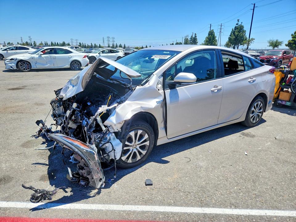 Продаж на аукціоні авто 2021 Toyota Prius Prime, vin: JTDKAMFP5M3190724, номер лоту: 60230586
