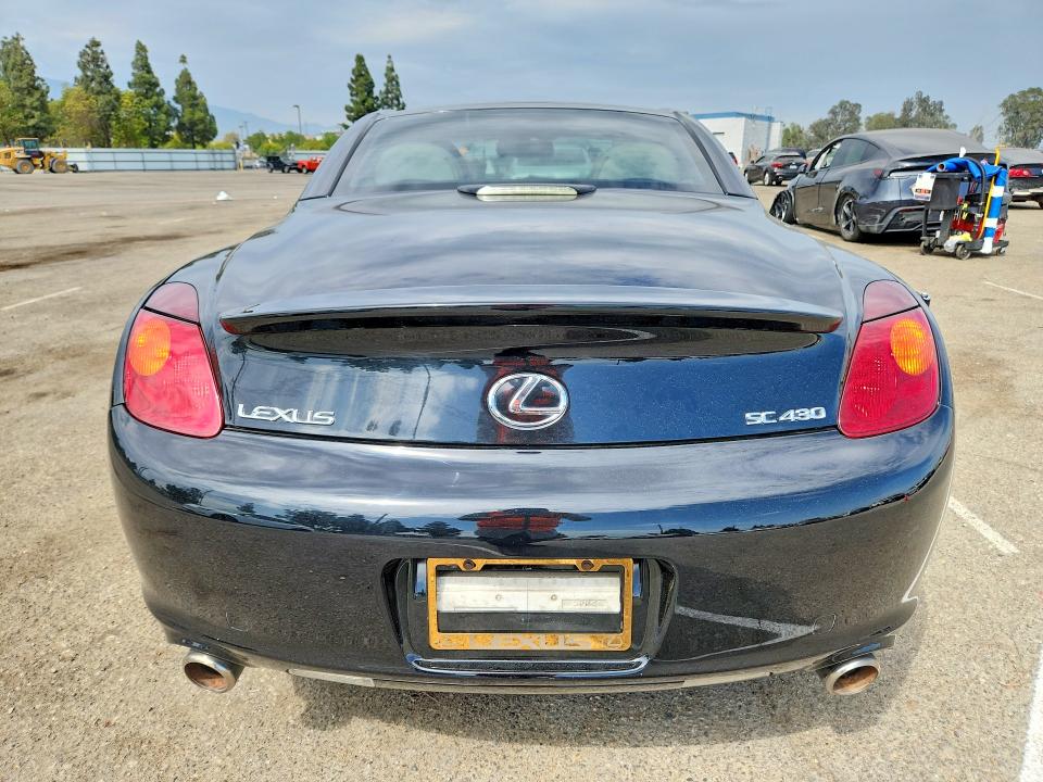 Aukcja sprzedaży 2002 Lexus Sc, vin: JTHFN48Y720018848, numer aukcji: 60950286
