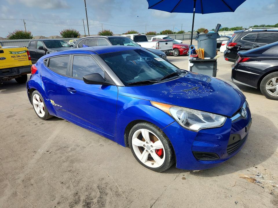 2013 Hyundai Veloster მანქანა იყიდება აუქციონზე, vin: KMHTC6AD3DU140899, აუქციონის ნომერი: 61619286