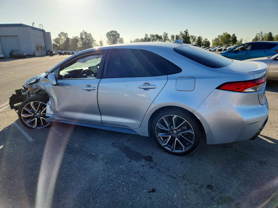 62275866 :رقم المزاد ، JTDS4MCE5N3504030 vin ، 2022 Toyota Corolla مزاد بيع
