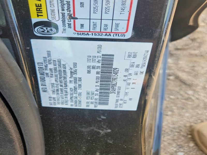 Продажа на аукционе авто 2009 Ford Fusion, vin: 3FAHP08Z79R154029, номер лота: 62139206