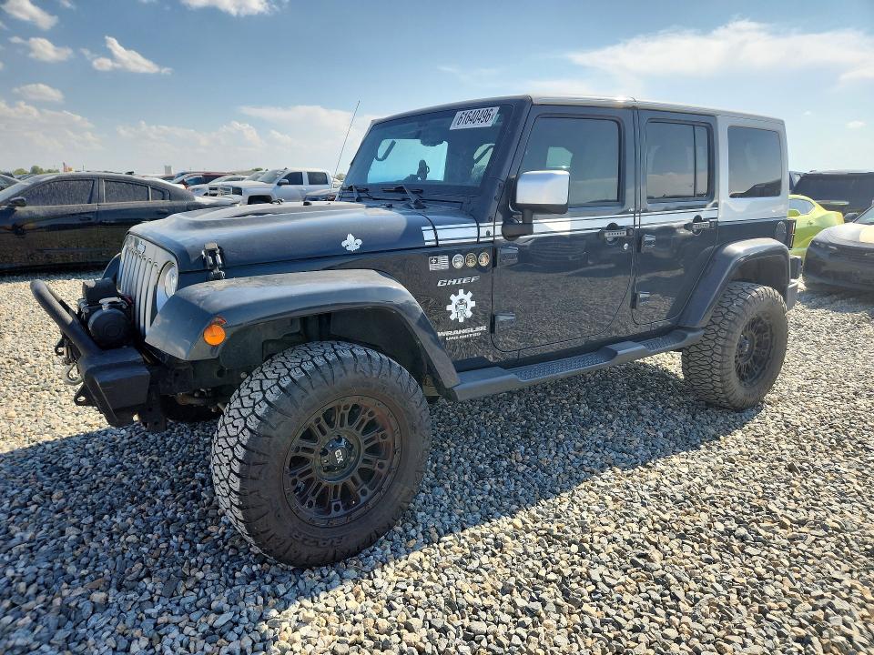 Продаж на аукціоні авто 2017 Jeep Wrangler Unlimited, vin: 1C4BJWEG0HL705423, номер лоту: 61640496