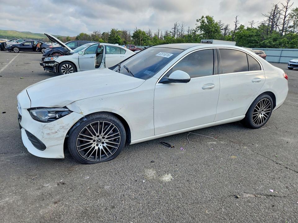 62816016 :رقم المزاد ، W1KAF4HB8SR241485 vin ، 2025 Mercedes-benz C مزاد بيع
