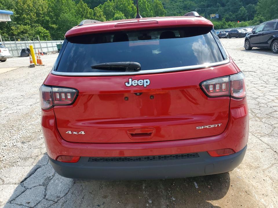 62070996 :رقم المزاد ، 3C4NJDAB6KT754861 vin ، 2019 Jeep Compass مزاد بيع