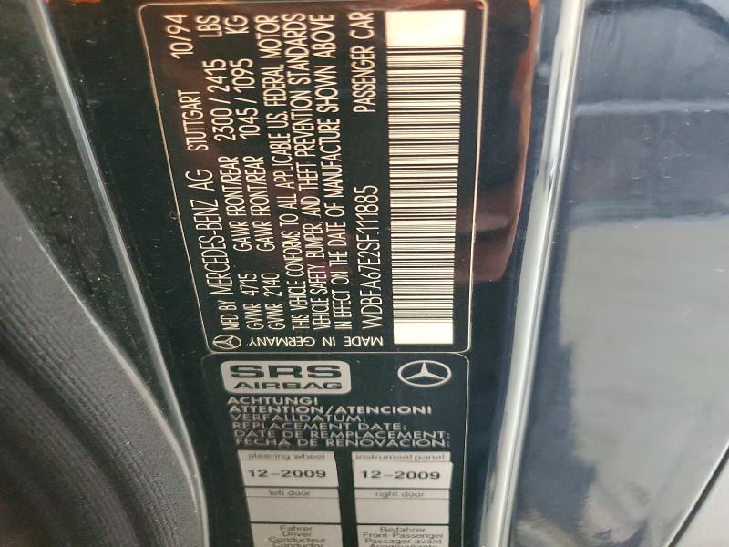 Aukcja sprzedaży 1995 Mercedes-benz Sl, vin: WDBFA67E2SF111885, numer aukcji: 61782336
