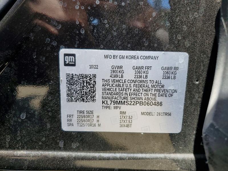 Продаж на аукціоні авто 2023 Chevrolet Trailblazer, vin: KL79MMS22PB060486, номер лоту: 63510346