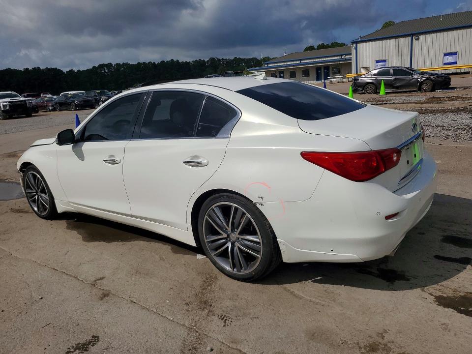 2014 Infiniti Q50 მანქანა იყიდება აუქციონზე, vin: JN1BV7AP4EM677523, აუქციონის ნომერი: 61917756