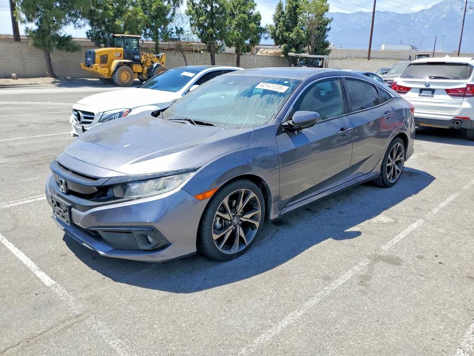 62141236 :رقم المزاد ، 2HGFC2F83MH548104 vin ، 2021 Honda Civic مزاد بيع