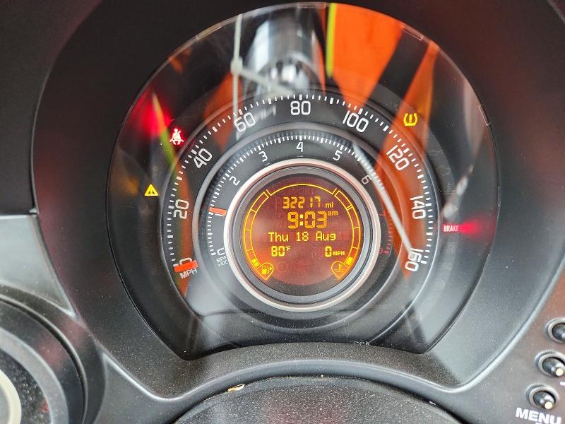 2012 Fiat 500 მანქანა იყიდება აუქციონზე, vin: 3C3CFFFH5CT382212, აუქციონის ნომერი: 60940896