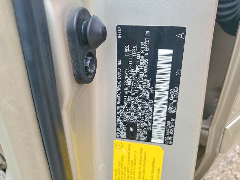 Aukcja sprzedaży 2008 Lexus Rx, vin: 2T2HK31U38C060013, numer aukcji: 63535996