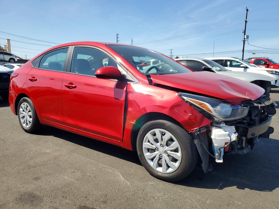 2022 Hyundai Accent მანქანა იყიდება აუქციონზე, vin: 3KPC24A61NE168259, აუქციონის ნომერი: 62336216
