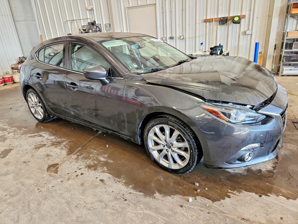 62062966 :رقم المزاد ، JM1BM1M34F1234992 vin ، 2015 Mazda 3 مزاد بيع