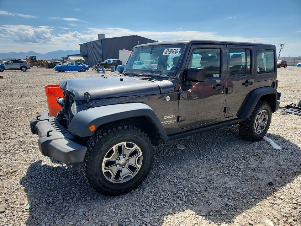 Продаж на аукціоні авто 2016 Jeep Wrangler Unlimited, vin: 1C4BJWDG0GL312151, номер лоту: 62699456