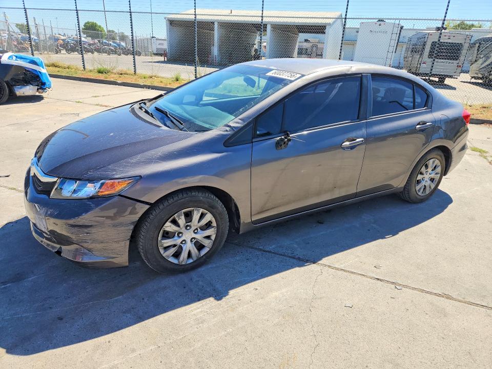 Auction sale of the 2012 Honda Civic, vin: 19XFB2F51CE093478, lot number: 60037756