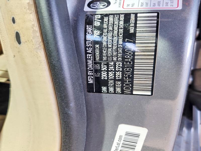 Продажа на аукционе авто 2014 Mercedes-benz E, vin: WDDHF5KB1EA860817, номер лота: 59865646