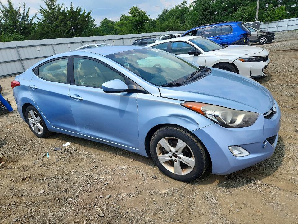 62752406 :رقم المزاد ، KMHDH4AE7CU318914 vin ، 2012 Hyundai Elantra مزاد بيع