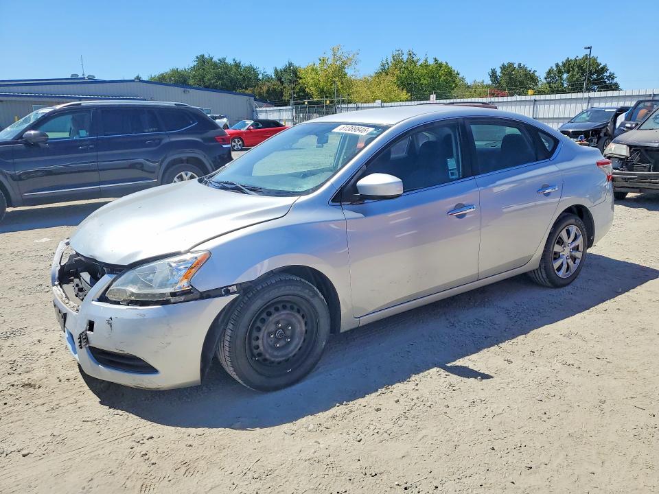 Продаж на аукціоні авто 2015 Nissan Sentra, vin: 3N1AB7AP1FL663028, номер лоту: 61389846