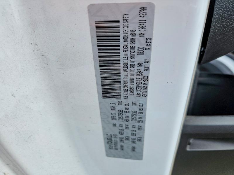 2020 Ram Promaster 1500 მანქანა იყიდება აუქციონზე, vin: 3C6TRVBG4LE105847, აუქციონის ნომერი: 61905506
