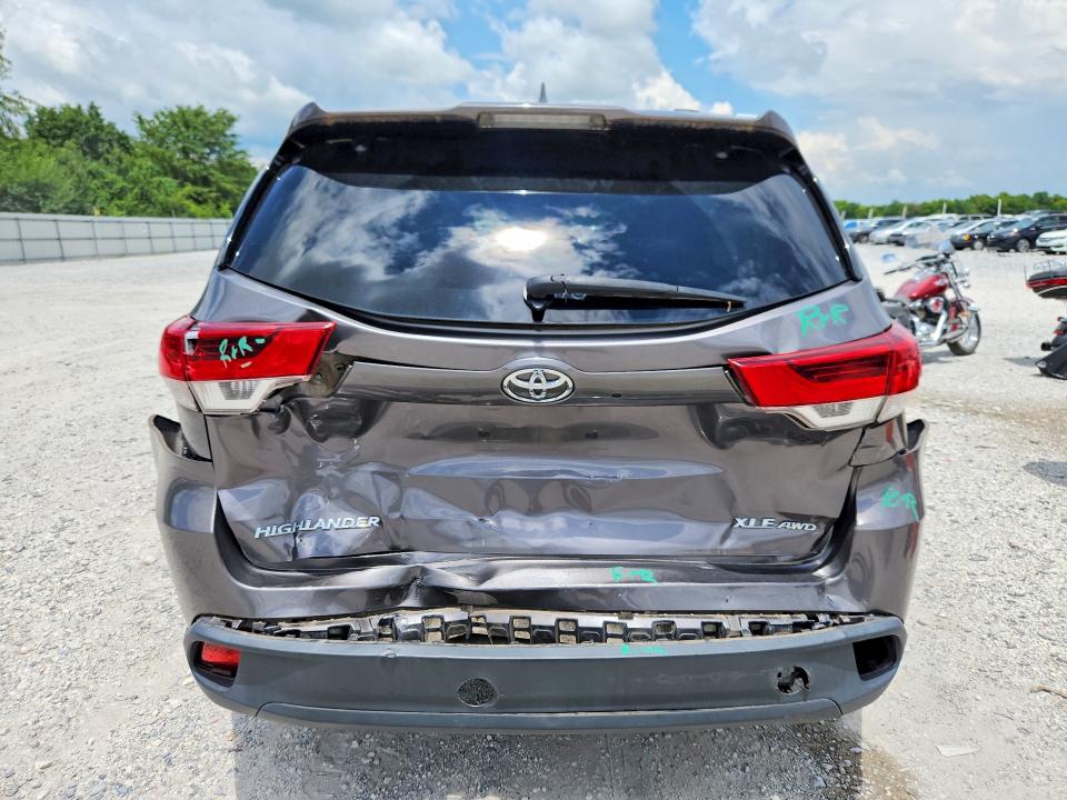 2017 Toyota Highlander მანქანა იყიდება აუქციონზე, vin: 5TDJZRFH7HS450006, აუქციონის ნომერი: 60940256