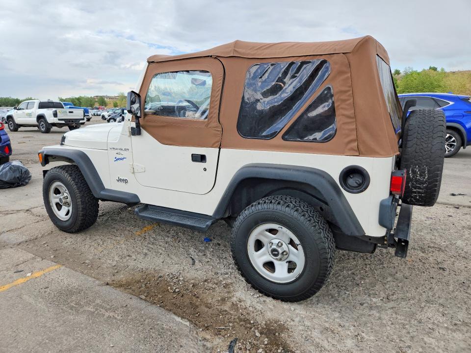 Продаж на аукціоні авто 1997 Jeep Wrangler / Tj, vin: 1J4FY19S5VP433027, номер лоту: 62492196